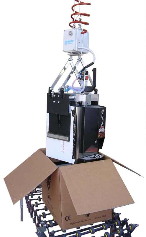 Attrezzo di presa per macchine da caffè