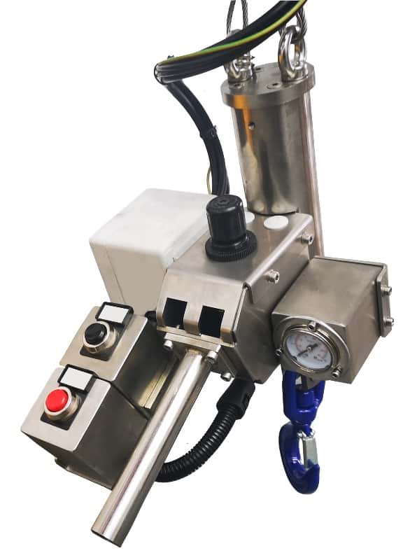 Impugnatura inox per bilanciatore